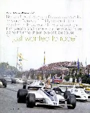 Nelson Piquet: 'I just wanted to race' - Left