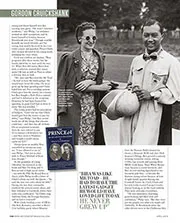 Historic scene with... Gordon Cruickshank - Right