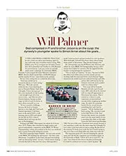 In the spotlight: Will Palmer - Left