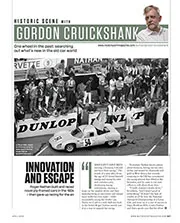 Historic scene with Gordon Cruickshank - Left