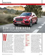 2016 Bentley Bentayga review - Left