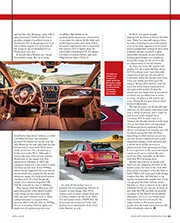 2016 Bentley Bentayga review - Right