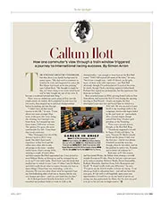 In the spotlight: Callum Ilott - Left