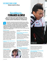 Speaking to... Fernando Alonso - Left