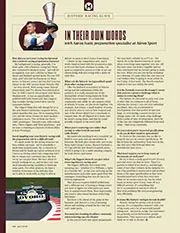 In their own words with Aaron Scott... - Left