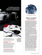 A champion's view: Mario Andretti - Left