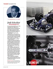 A champion's view: Jody Scheckter - Left