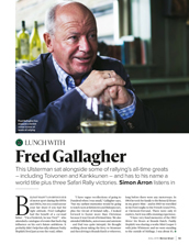 Lunch with Fred Gallagher - Left