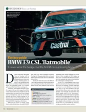 Buying guide: BMW E9 CSL ‘Batmobile’ - Left