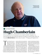 Lunch with: Hugh Chamberlain - Left