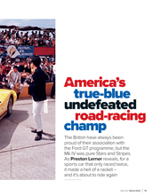 Ford GT Mk IV is America’s true-blue undefeated road-racing champ - Right