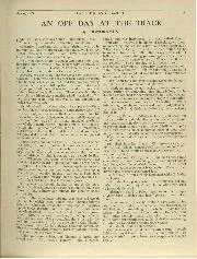 An Off Day at the Track By 