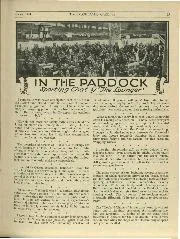 In the Paddock- Sporting Chat By 'The Lounger' - Left