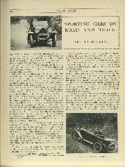 SPORTING CARS ON ROAD AND TRACK. - Left