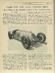 CARS FOR THE R.A.C. GRAND PRIX. - Left