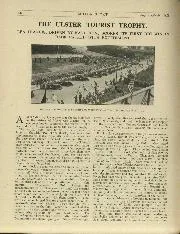 THE ULSTER TOURIST TROPHY. - Left