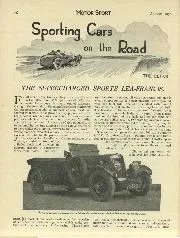 Sporting Cars on the Road - Left