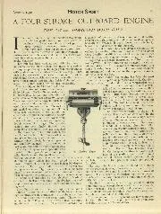 A FOUR-STROKE OUTBOARD ENGINE - Left