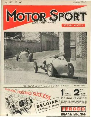Cover image for August 1932
