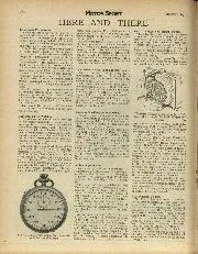 HERE AND THERE, August 1933 - Left