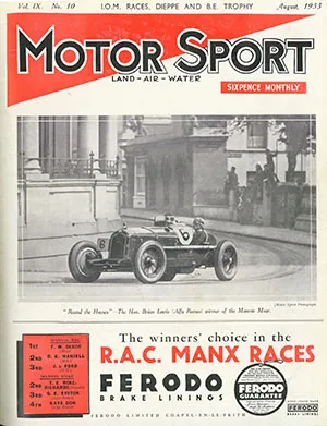 Cover image for August 1933