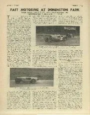 FAST MONITORING AT DONINGTON PARK - Left