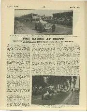 FINE RACING AT DIEPPE - Left