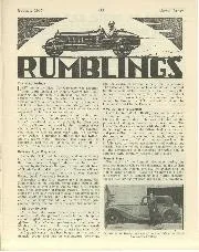 RUMBLINGS, August 1935 - Left