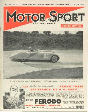 Cover image for August 1936