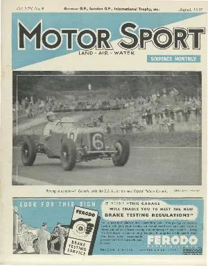 Cover image for August 1937