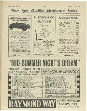 Motor Sport Classified Advertisement Section - Left