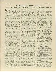 WAKEFIELD WINS AGAIN - Left