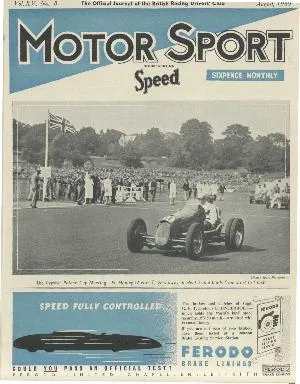 Cover image for August 1939