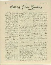 Letters from readers, August 1940 - Left