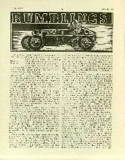 Rumblings, August 1946 - Left
