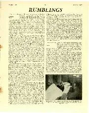 Rumblings, August 1949 - Left