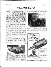 RUMBLINGS, August 1950 - Left