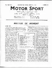 CONTENTS, August 1953 - Left