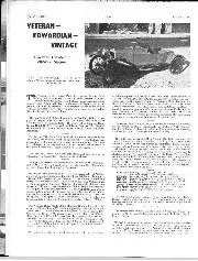 Veteran-Edwardian-Vintage, August 1957 - Left