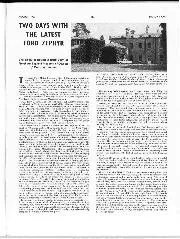 Two Days with the Latest Ford Zephyr and Club Notes - Left