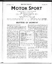 Matters of Moment, August 1960 - Left