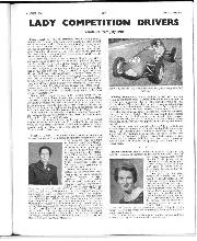 Lady competition drivers - Left