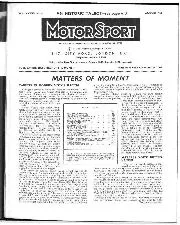 Matters of moment, August 1963 - Left