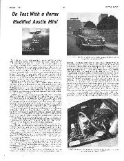 On test with a Nerus modified Austin Mini - Left