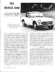 The Honda S800 - Left