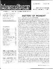 Matters of Moment, August 1967 - Left