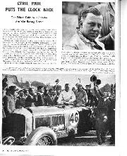 Cyril Paul puts the clock back - Left