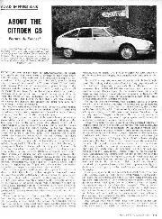 Road impressions: about the Citroen GS - Left