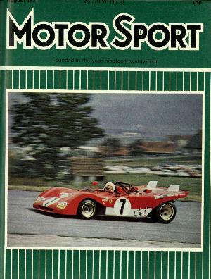 Cover image for August 1971