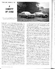 Road impressions of a variety of cars - Left